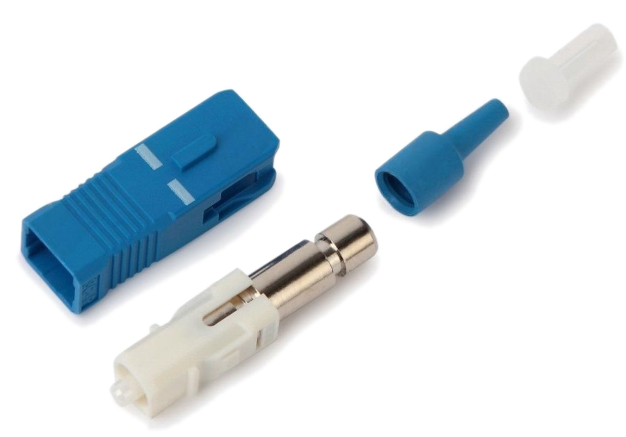 Коннектор оптический SC simplex SM (UPC), 3мм (metal)