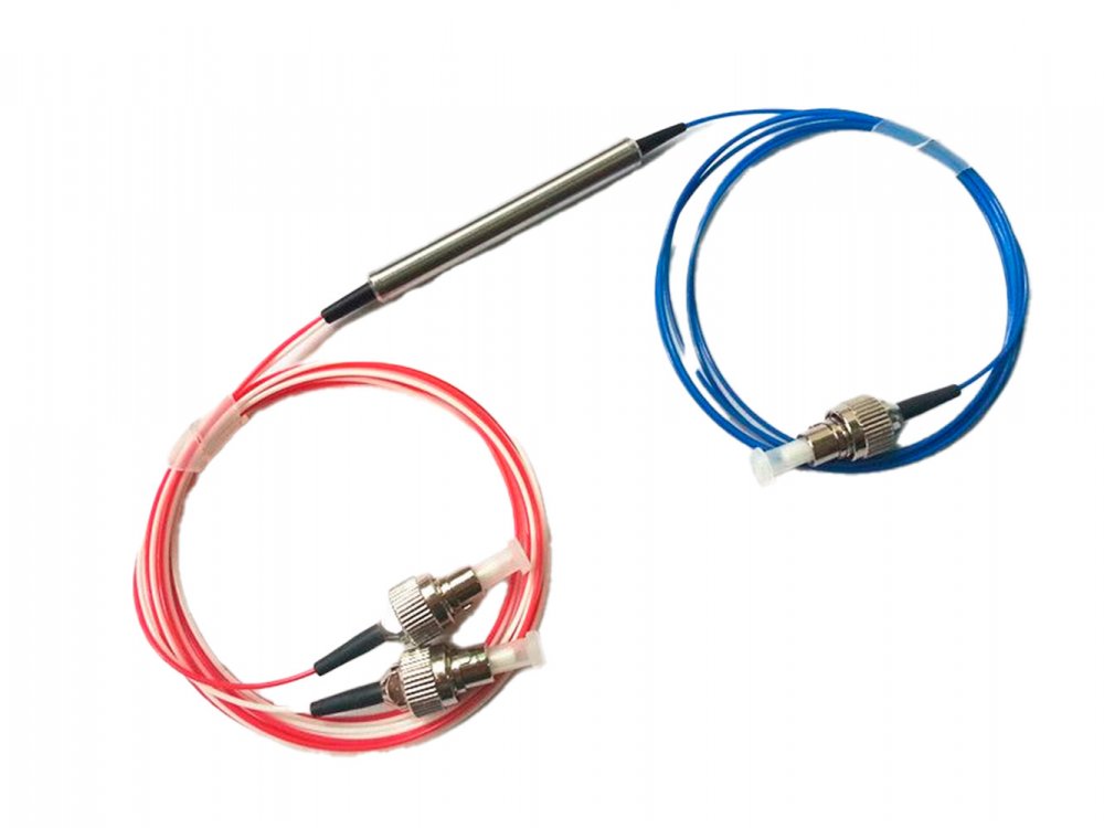 Оптический сплиттер FBT 1х2, 90/10, SM, 0.9mm, 1M, гильза, 1310/1550, FC/UPC