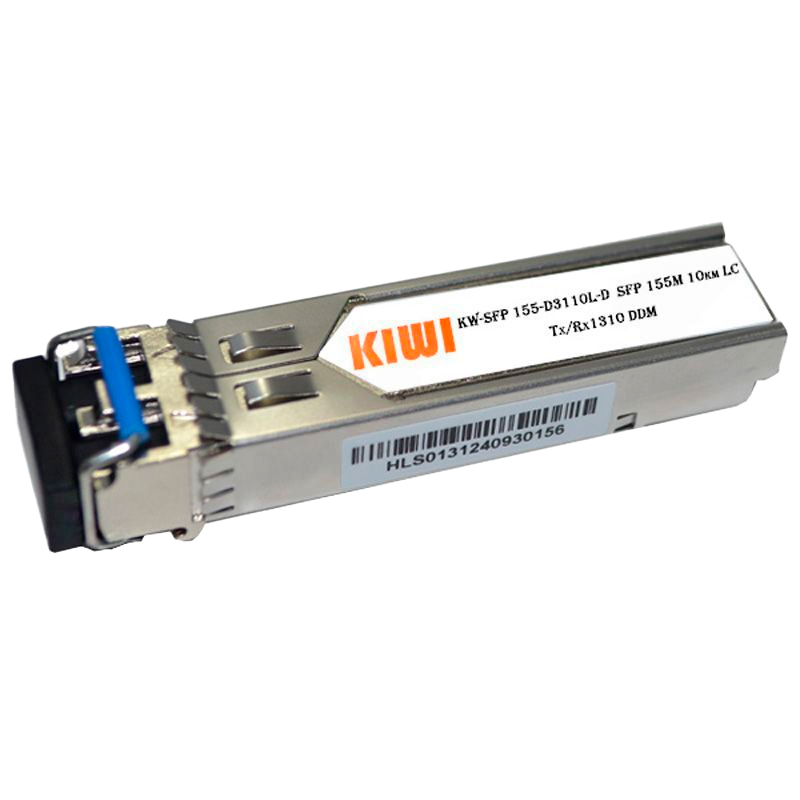 KIWI SFP модуль, 155 Mb, 10 км, TX/RX 1310 нм, LC, DDM