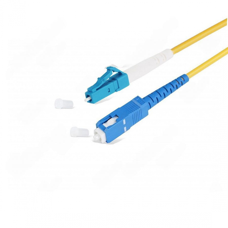 Оптический патчкорд LC/UPC-SC/UPC, SM G652D, 3.0mm, LSZH, 1.5M
