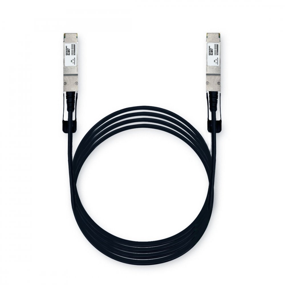Трансивер QSFP+ DAC Passive, скорость передачи 40 Гбит/с, 26AWG, 5 м
