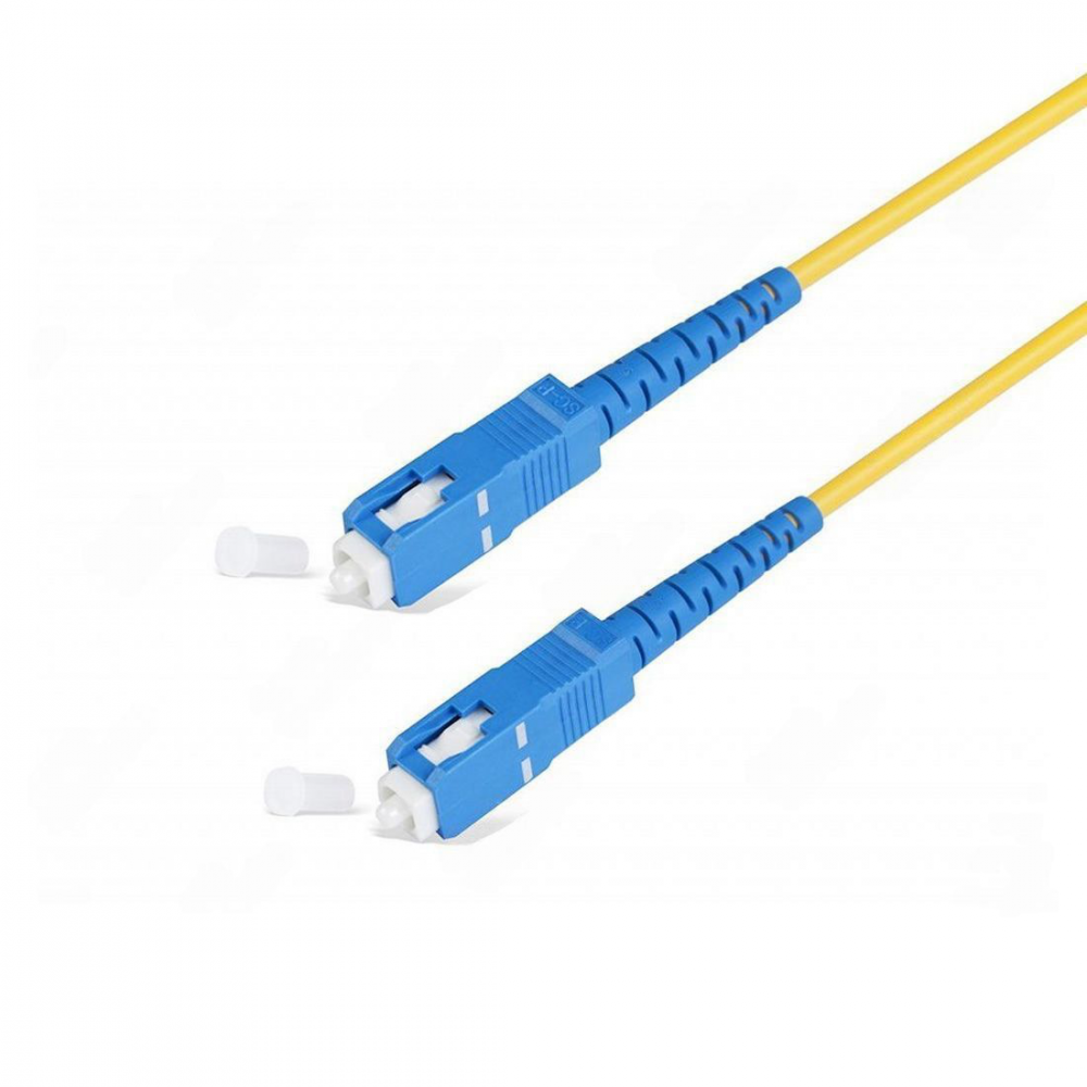 Оптический патчкорд SC/UPC-SC/UPC, SM G652D, 3.0mm, LSZH, 10M