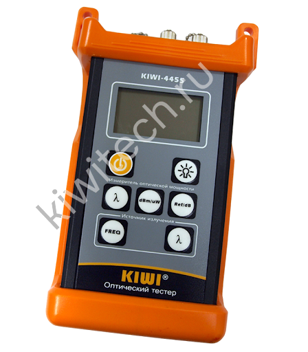 Оптический тестер KIWI-4453 (1310/1490/1550нм), встроенный VFL 10мВт